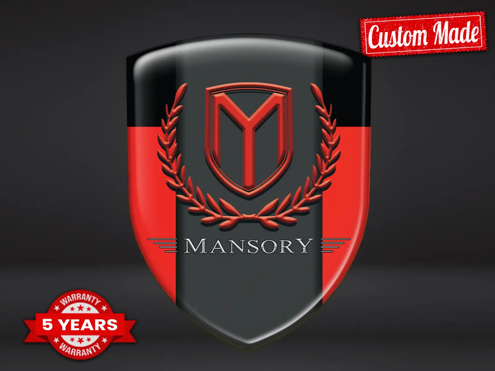 Mansory Heckscheibenaufkleber Trucks Tuning Robust Racing